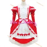 Red Lolita Maid Dress