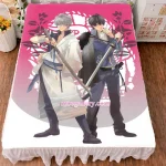 Gintama Gintoki Sakata Takasugi Shinsuke Anime Bed Sheet Summer Quilt Blanket Custom