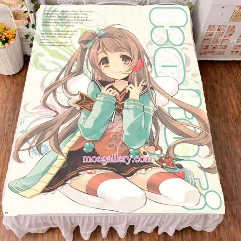 Love Live Minami Kotori Anime Girl Bed Sheet Summer Quilt Blanket Custom
