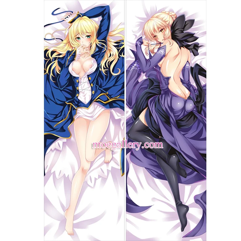 Fate Stay Night Fate Zero Dakimakura Saber Body Pillow Case 05