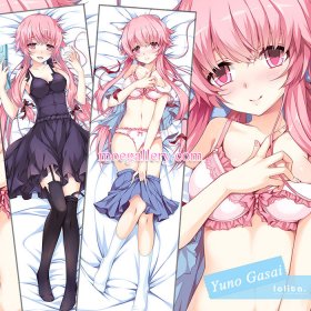 Future Diary Yuno Gasai Body Pillow Case 05