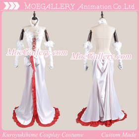 Accel World Kuroyukihime Cosplay White Dress