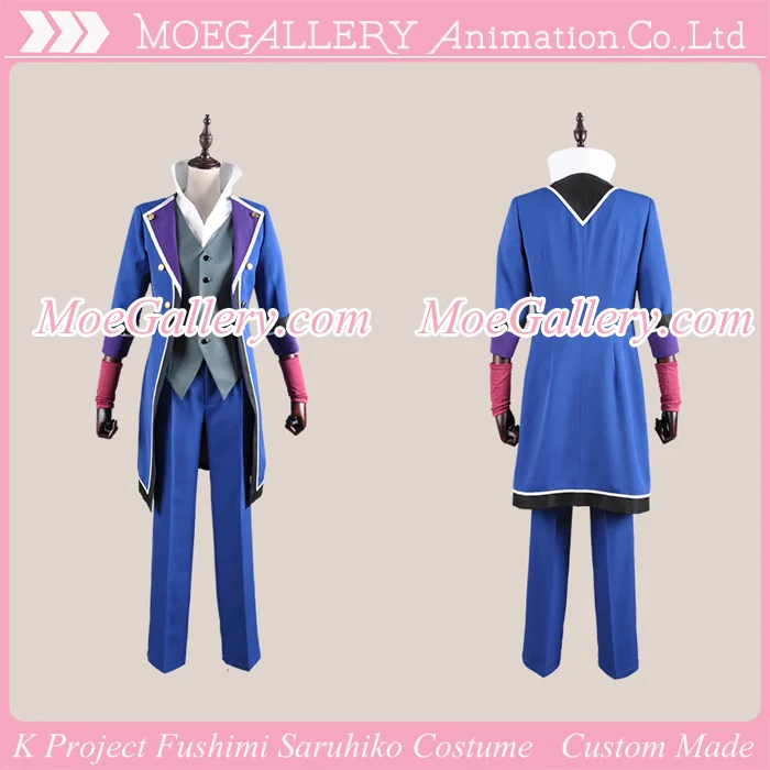 K Project Scepter4 Fushimi Saruhiko Cosplay Costume