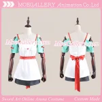 Sword Art Online Asuna Yuuki Cooking Outfit Cosplay Costume