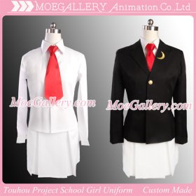 Touhou Project School Cosplay Girl Uniform