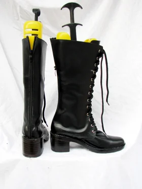 Black Cosplay Boots 24