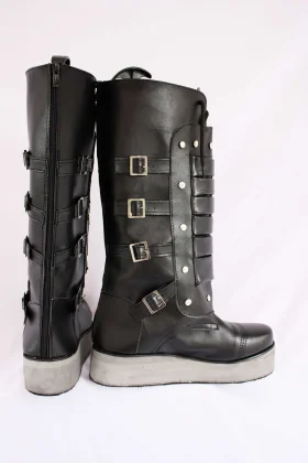 Black Cosplay Boots 25