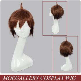 Danganronpa Makoto Naegi Cosplay Wig