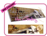 Fate Saber Keyboard 06