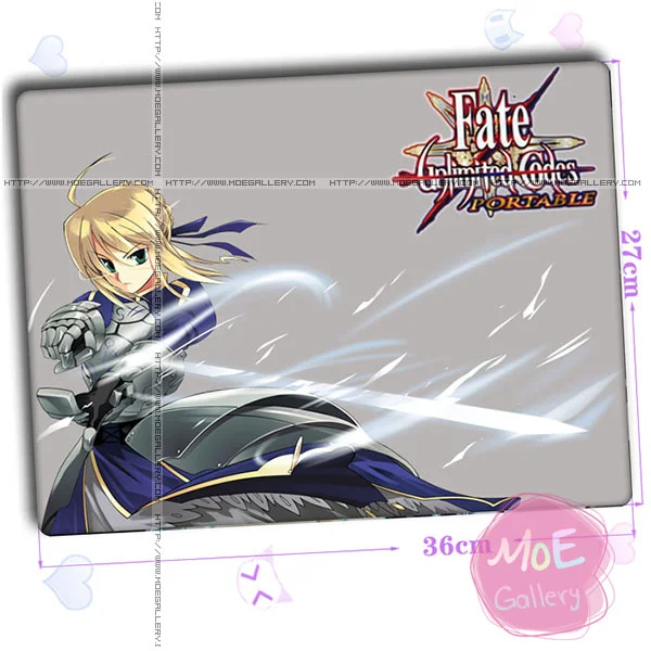Fate Stay Night Saber Mouse Pad 12