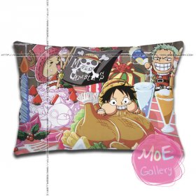 One Piece Monkey D Luffy Standard Pillows E