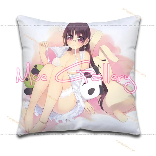 Anime Girls 18X Sexy Throw Pillow 02