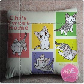 Chis Sweet Home Chi Throw Pillow Style A