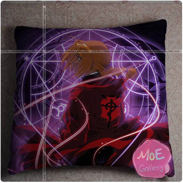 Fullmetal Alchemist Edward Elric Throw Pillow Style E