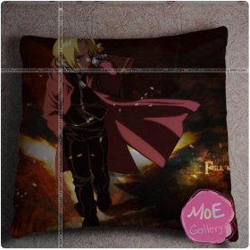 Fullmetal Alchemist Edward Elric Throw Pillow Style H