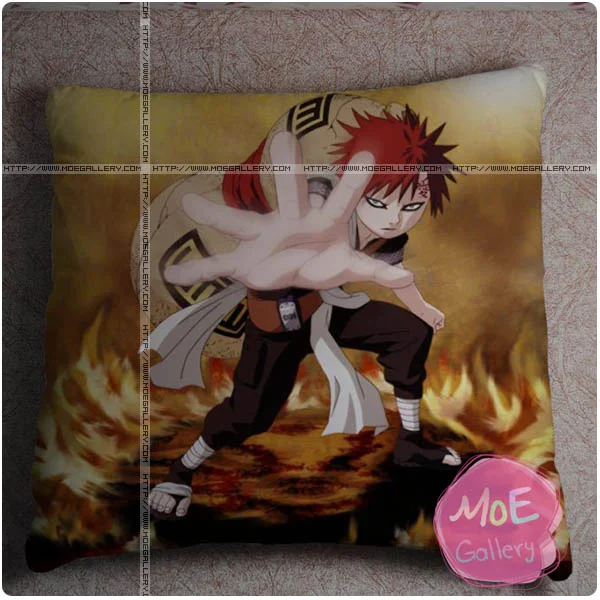 Naruto Gaara Throw Pillow Style E
