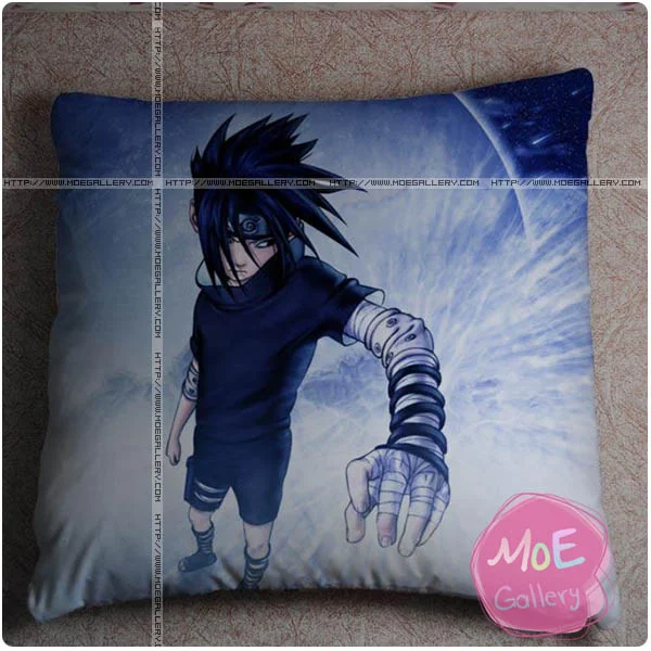 Naruto Sasuke Uchiha Throw Pillow Style B