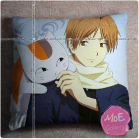 Natsumes Book Of Friends Takashi Natsume Throw Pillow Style A