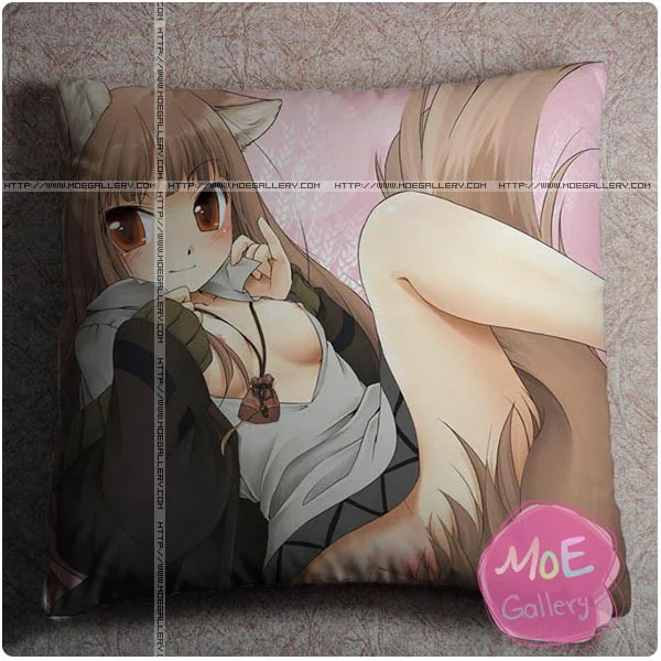 Spice And Wolf Holo Throw Pillow Style A