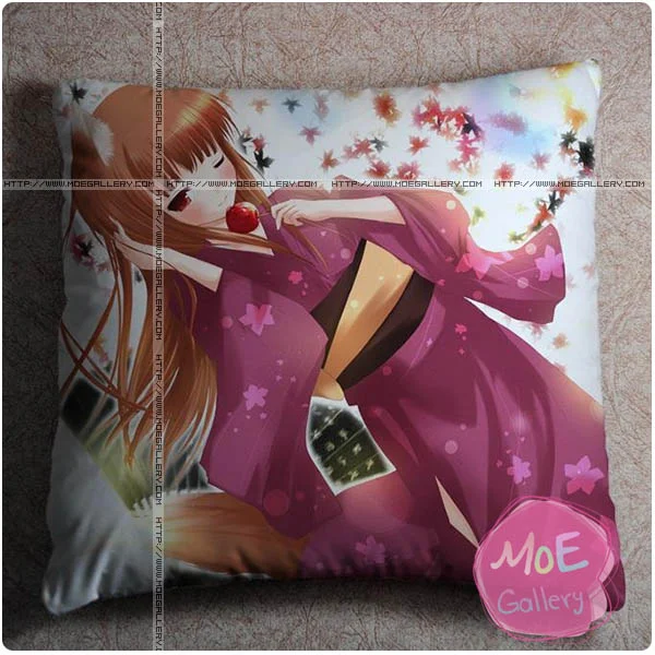 Spice And Wolf Holo Throw Pillow Style B