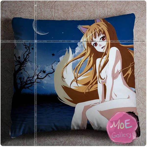 Spice And Wolf Holo Throw Pillow Style G