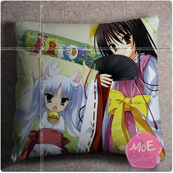Tenshin Ranman Lucky Or Unlucky Unohana no Sakuya Hime Throw Pillow Style B