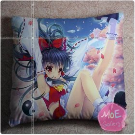 Touhou Project Reimu Hakurei Throw Pillow Style A
