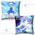 Touhou Project Cirno Throw Pillow 02