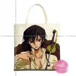Code Geass Lelouch Of The Rebellion Lelouch Lamperouge Print Tote Bag 01