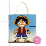 One Piece Monkey D Luffy Print Tote Bag 08