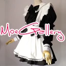 Gothic Mini Maid Cosplay Dress - Click Image to Close