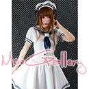 Cute Sailor Navy Maid Dress - Click Image to Close