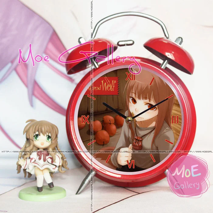 Spice And Wolf Holo Alarm Clock 01 - Click Image to Close