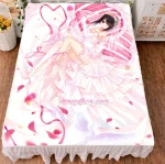 Date A Live Kurumi Tokisaki Anime Girl Bed Sheet Summer Quilt Blanket Custom