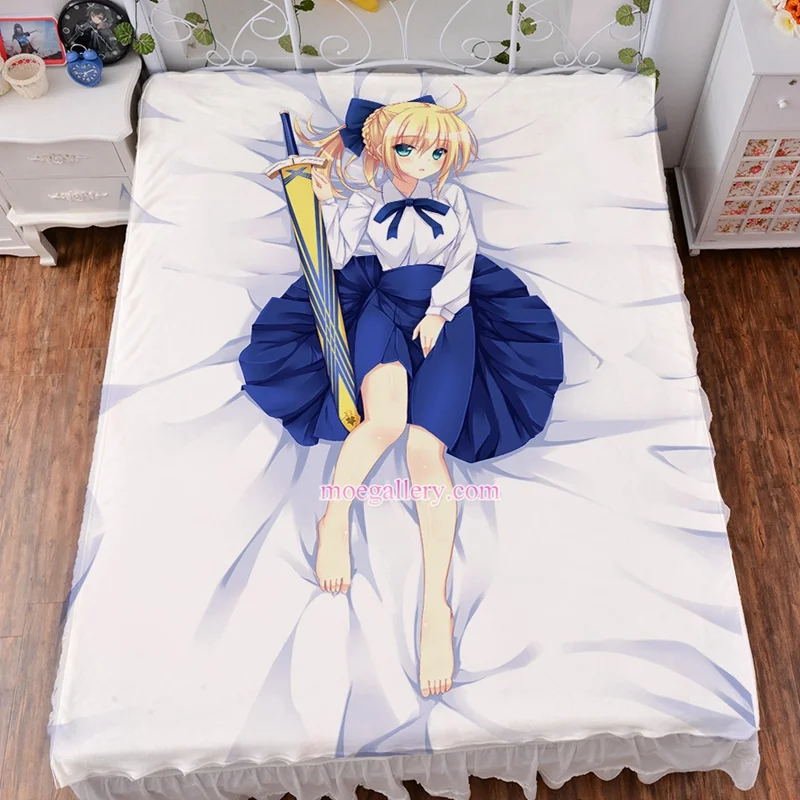 Fate Stay Night Fate Zero Saber Bedsheet 02 - Click Image to Close