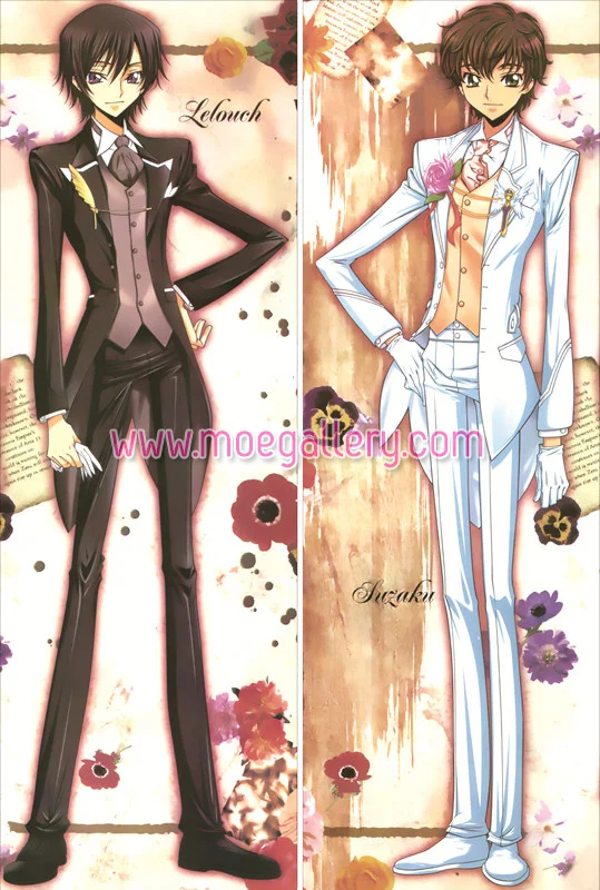 Code Geass Lelouch Lamperouge Body Pillow Case 01 - Click Image to Close
