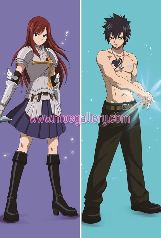 Fairy Tail Gray Fullbuster Body Pillow Case 01 - Click Image to Close