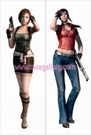 Resident Evil The Mercenaries 3D Jill Valentine Body Pillow Case 01