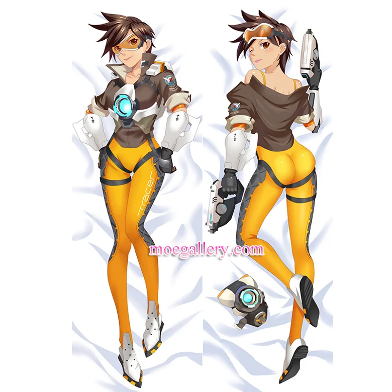 Overwatch Dakimakura Tracer Body Pillow Case - Click Image to Close