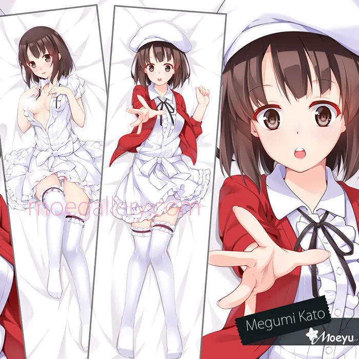 Saekano How to Raise a Boring Girlfriend Megumi Kato Body Pillow Case - Click Image to Close