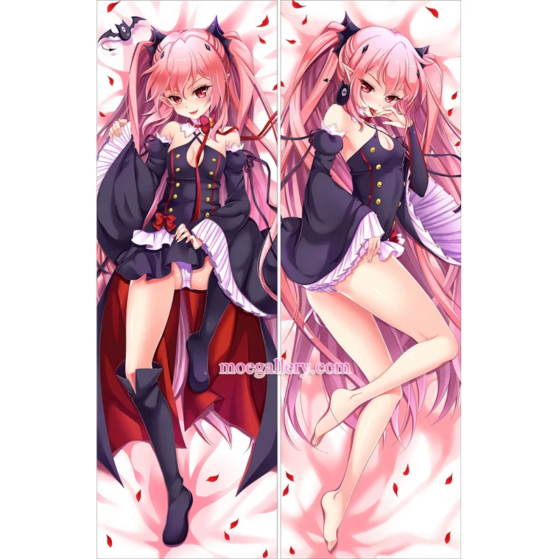 Seraph of the End Dakimakura Krul Tepes Body Pillow Case - Click Image to Close