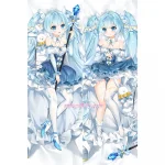 Vocaloid Dakimakura Snow Miku Body Pillow Case 03