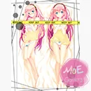 Vocaloid Megurine Luka Body Pillow 01 - Click Image to Close