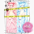 Vocaloid Sakura Miku Snow Miku Body Pillow 01 - Click Image to Close