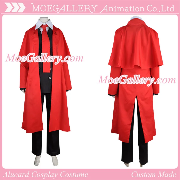 Hellsing Cosplay Alucard Costumes - Click Image to Close