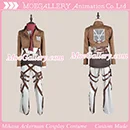 Attack On Titan Shingeki No Kyojin Mikasa Ackerman Cosplay Costume