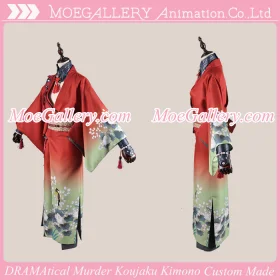DRAMAtical Murder Koujaku Red Cosplay Kimono
