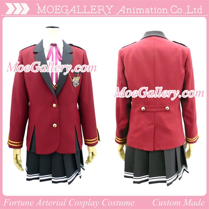 Fortune Arterial Cosplay School Girl Uniform - Click Image to Close