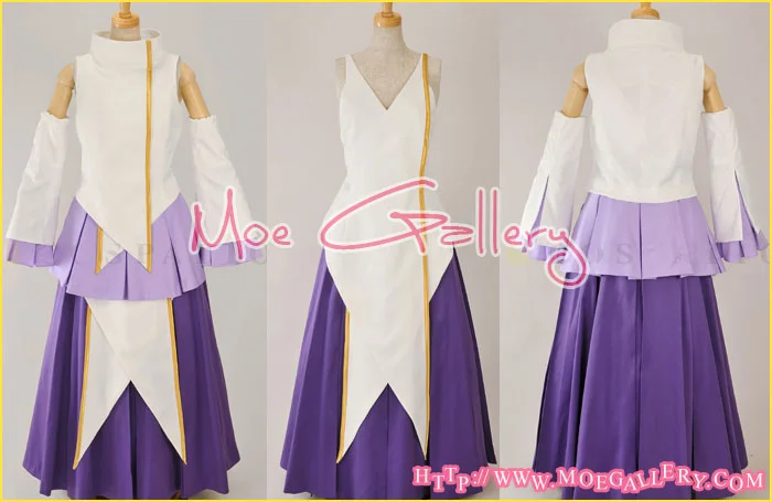 Gundam Seed Cosplay Lacus Clyne Costume - Click Image to Close