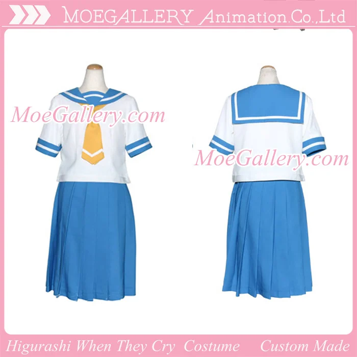 Higurashi When They Cry Cosplay School Girl Uniform - Click Image to Close